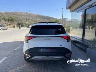  12 كيا سبورتاج 2023/22 هايبرد فل الفل عداد قليل اصلي