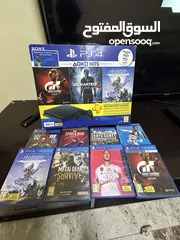  1 PS4 with 9 GAMES