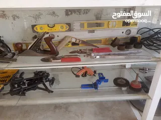  9 عدد يدويه درلات ومناشير وصواريخ وغيرها مستعمله استعمال منزلي مكفوله