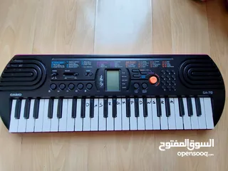  1 Casio SA-78 Keyboard