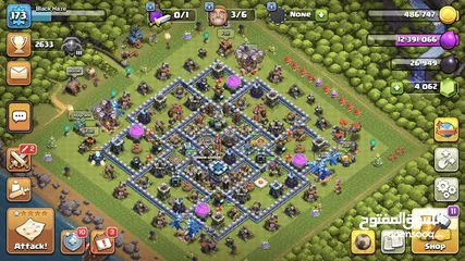  1 Clash of Clans Account Town Hall lvl 13