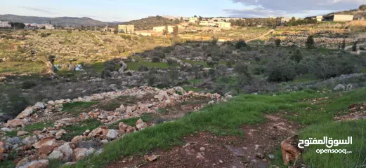  22 800متر طابوا فلسطيني في اجمل موقع بالكفريات واطلالة مميزةمنطقة( b)صالحة للبناء