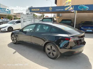  4 تسلا مدل 3 موديل 2023 عداد 14 الف ميل اصلي  فحص 7جيد لا مانع من فحص اوتوسكور من المستورد مباشره