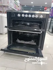  3 عرض نااار على فرن يونيون اير دبل طابقين مزدوج 90 سم منصب ثقيل عيون ايطالي