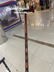  4 عكازة خشب متعددة الاشكال