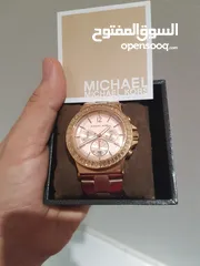  1 MICHAEL KORS_Runway Rose Gold-Tone Watch for sale ساعة نسائية ماركة مايكل كورس للبيع