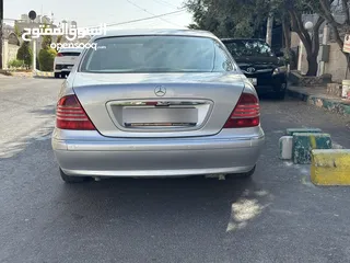  5 مرسيدس غواصة 350S للبيع موديل 2003 لون سلفر