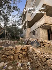  5 عمارة ثلاث طوابق + شقة ارضية عظم +تسوية  + كراج سيارات  للبيع