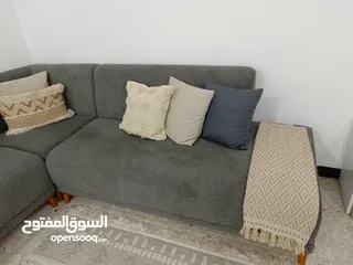  3 ديوان رصاصي للبيع