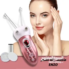  5 ماكينة نزع الشعر بالخيط للوجه والجسم ماكينه الخيط ازالة شعر  ENZO براون