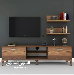  1 طاولة تلفزيون lcd