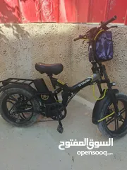  2 بسكليت كهربا للبيع 48 فولت 20 امبير ماطور 750 واط