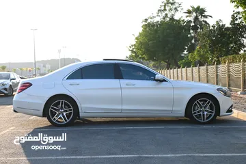  5 ACCIDENT FREE - UNLIMITED KM WARRANTY - MERCEDESE S560 4-MATIC LEXURY 2018  - JAPANESE SPECS