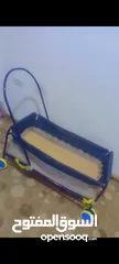  2 تخت بيبي حجم صغير حجم كبير  كامل الأغراض