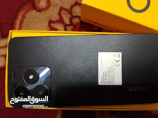  12 هانف ريلمي c53 كسر الزيرو استعمال شهر ونص مساحه 256 راما 8+8 جيجا عليه اسكرينه   بدون فصال