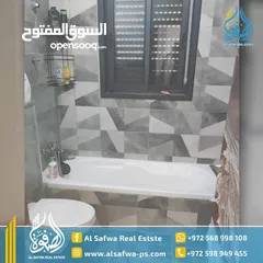  6 شقه جديده مفروشه بيرزيت ضاحيه الريحان