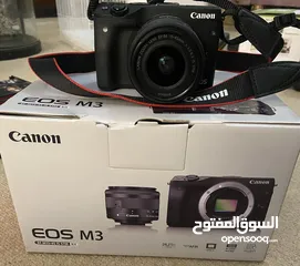  1 New unused Canon m3 camera