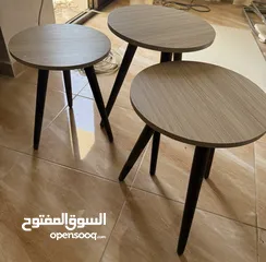  1 طاولات سيرفيس بحالة الجديد