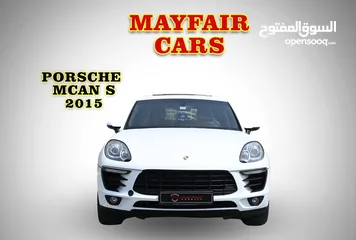  2 0% DP - AGENCY MAINTAINED - PORCSHE MACAN S 2015 - PANAROMIC ROOF - 3.0TC V6 4WD - WELL MAINTAINED