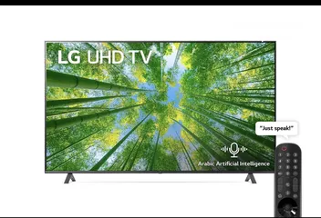  1 شاشه LG 2023 احدث موديل UQ8000 بسعر نار