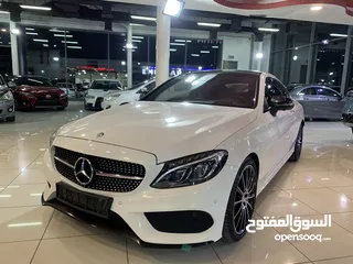  16 مرسيدس C300 Coupe  موديل 2017 خليجي فل اوبشن بحاله ممتازه