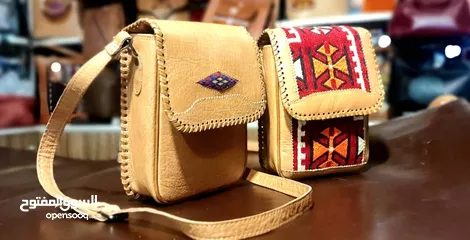  19 Handmade shoulder bags  حقائب  مصنوعة يدويا