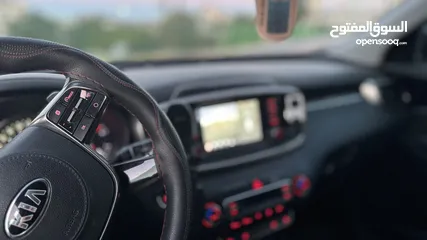  7 كيا سيرتتو  بحالة ممتازة خالي من الحوادث فل مسكر