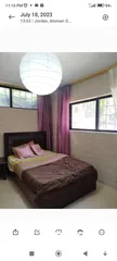  9 شقه مفروشه للايجار  عمان  الشميساني  شارع شجره الدر  خلف السيفوي  خلف المستشفى التخصصي  مساحه 75م