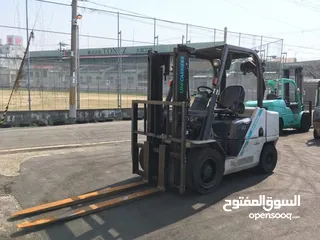  2 فحص الرافعات الشوكيه على الكمبيوتر CAT Mitsubishi