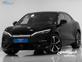  1 BYD Song-L 2023 Excellent 662Km 313hp سبويلر متحرك - فحص كامل - 4,000كم - اسود
