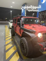  4 Jeep wrngler 2013 GCC perfect condition with amazing modifications