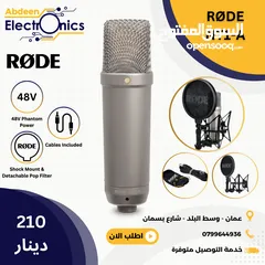  1 Rode NT1-A Condenser Microphone for Studios