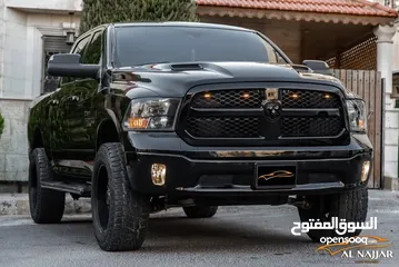  3 Dodge Ram Big horn 2019 gasoline   البكب بحالة الوكالة و قطع مسافة 51,000 ميل فقط