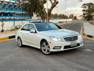  7 مرسيدس بنز E550 بكلاوة 2012