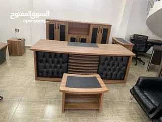  1 مكتب مدير قياس 240سم متوفر بعدة الوان