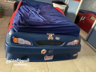  5 تختين سيارة مع فرشة (190*100)