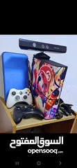  2 للبيع جهاز العاب xbox 360 معدل Gtag مع كاميرا و سعة تخزين 250 جيغابايت مع مجموعة كبيرة من الالعاب