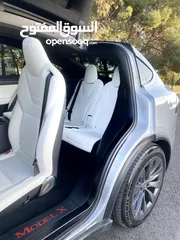  5 TESLA MODEL X 100 D 2017 SILVER