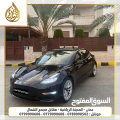  1 تيسلا TESLA MODEL 3 DAUL MATOR بدفعة اولى 2500