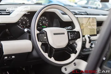  8 Land Rover Defender 2023 X- dynamic Plug in hybrid Black Package    محرك :  2000 سي سي
