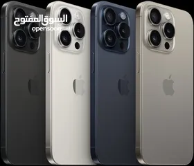  1 جديد شرق اوسط كفالة سنة iPhone 15 Promax 256GB متوفر فل بكج