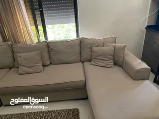  6 طقم كنب جلوس مستعمل بحاله ممتازه للبيع 10 مقاعد