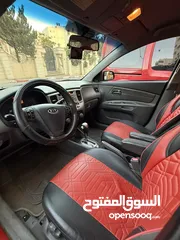  10 كيا برايد حمراء 2007