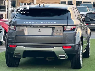  6 ‏‎‏RANGE ROVER Evoque  dynamic R  plus 2018 خليجي