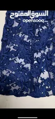  3 Navy blue net embroidery dress