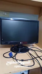  1 شاشة كمبيوتر  بحال الجديد