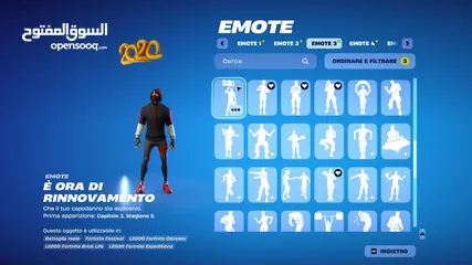  27 حساب فورت نايت يحتوي على سكن الآيكونك الحساب قابل للربط على جميع المنصات إكسبوكس، بلايستيشن، نينتندو