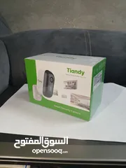  1 كاميرا من شركة tiandy العالمية الكاميرا الذكية التي تدعم مع تطبيف على الواي فاي وبدون اسلاك وتمديد