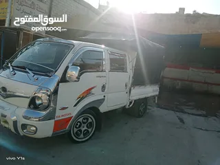  3 كيا بنجو دبل كبين 2007  فحص كامل جير اوتوماتيك