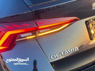  14 سكودا اكتافيا ستيشن /2020 اتوماتيك ماتور 2000 ديزل فل الفل  فتحة سقف بانوراما الشكل آلجديد